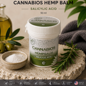 Cannabios Hemp Balm with Salicylic Acid | Italian Carmagnola CBD Genetics | 50ml | $18