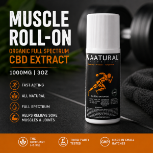 1000mg Premium CBD Muscle Roll-On | 3oz | $39