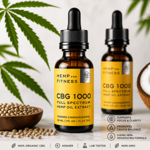 1000mg Organic CBG Distillate Tincture | 1oz (30mL) | $60